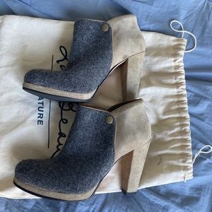 Wool/Suede L.L. Bean Signature Booties - TTS